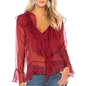 Winona Australia Waterfall Silk Top